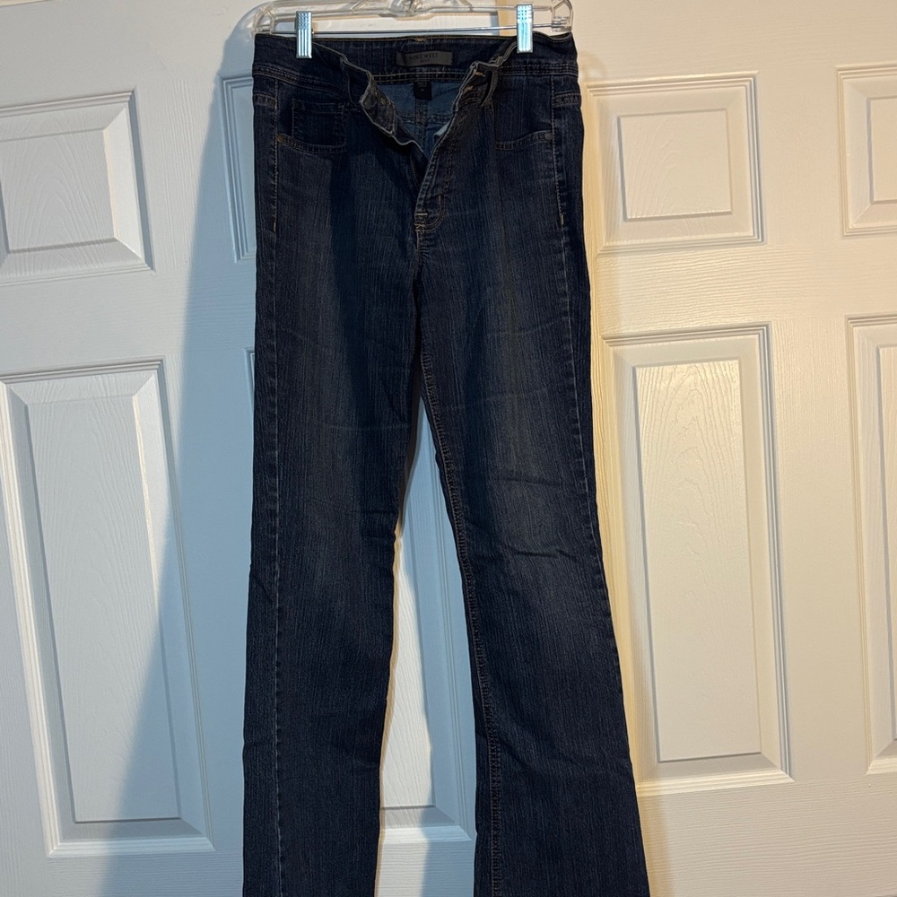 Nine West Dark Blue Women's Boot Cut Jeans
